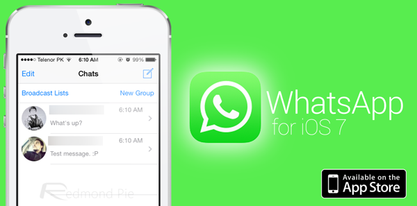 whatsapp for ios smartphone